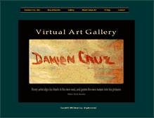 Tablet Screenshot of damiencruz.com